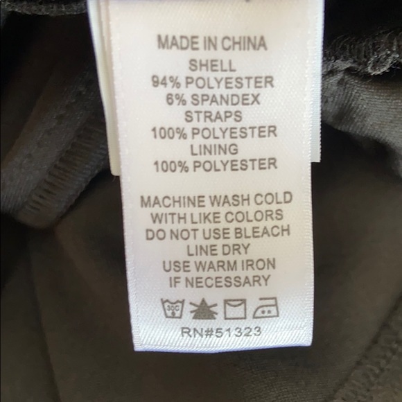 New 1.STATE Black Ruffle Hem Mini Slip dress $99 - Picture 9 of 9